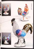 1996-2002 4 db Herendi porcelán katalógus, színes fotókkal