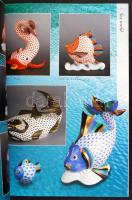 1996-2002 4 db Herendi porcelán katalógus, színes fotókkal