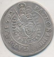 1692KB XVKr Ag "I. Lipót" Körmöcbánya (5.97g) T:2-
Hungary 1692KB 15 Kreuzer Ag "Leop...