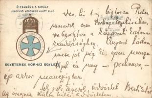 Egyetemek Kórház Egylete advertisement So. Stpl (EK)