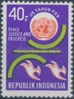 25 éves az ENSz, 25th anniversary of the UNO