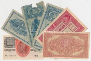 1916. 1K + 1920. 1K (3x) + 1917-1920. 2K (2x) T:vegyes