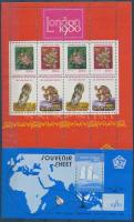 LONDON Nemzetközi bélyegkiállítás 2 blokk, LONDON International Stamp Exhibition 2 blocks