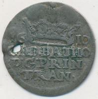 Erdély 1613N-B Garas Ag "Báthory Gábor" Nagybánya (1.27g) T:2- ly. Transylvania 1613N-B Grossi Ag "Gabriel Bathory" Baia Mare (1.27g) C:VF hole Huszár: 290., ÉHIII.: 187.