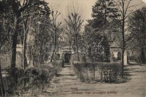 Arad, Városliget, Aradi Lövészegylet lövöldéje / park, shooting hall (EK)