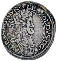 Ausztria 1664. XVKr Ag "I. Lipót" Neuburg am Inn (5.77g) T:3 Austria 1664. 15 Kreuzer Ag "Leopold" Neuburg am Inn (5.77g) C:F Krause KM# 1220.2