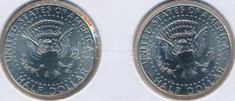 Amerikai Egyesült Államok 2010D+P 1/2$ (2x) T:1,1- USA 2010D+P 1/2 Dollar (2x) C:UNC,AU Krause KM# A202b