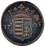 1705. X Poltura "II. Rákóczi Ferenc" (7.72g) T:2-
Hungary 1705. X Poltura "Francis II...