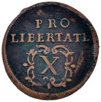 1706. X Poltura "II. Rákóczi Ferenc" (8.06g) T:2-
Hungary 1706. X Poltura "Francis II...