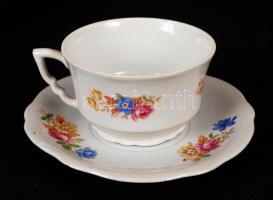 Zsolnay hiányos étkészlet, teás készlet, hiányos mokkás készlet, matricás, jelzett, hibátlan, összes...