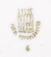 Zsolnay hiányos étkészlet, teás készlet, hiányos mokkás készlet, matricás, jelzett, hibátlan, összes...