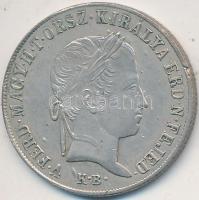 1848KB 20Kr Ag "V. Ferdinánd" T:2- Adamo B5