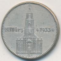 Német 3. Birodalom 1934A 2M Ag "Garnisonkirche" T:2 German Third Reich 1934A 2 Mark Ag &qu...