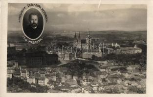 Praha, Prag; T. G. Masaryk, president
