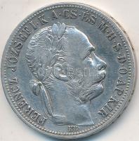 1888KB 1Ft Ag "Barokk címer" T:2-