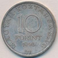 1948. 10Ft Ag "Széchenyi" T:2- Adamo EM2