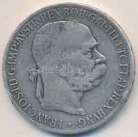 Ausztria 1900. 5K Ag T:3
Austria 1900. 5 Corona Ag C:F