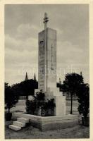 Szombathely, tűzoltók emlékoszlopa