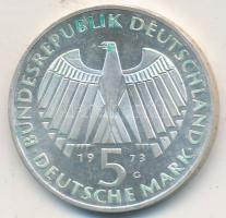 NSZK 1973G 5M "Frankfurti Parlament 125. évfordulója" T:PP GFR 1973G 5 Mark Ag "125th Anniversary - Frankfurt Parliament" C:PP Krause KM# 137