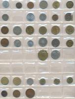 34db vegyes fémpénz különféle országokból T:vegyes
34pcs of mixed coins from different countries C:m...