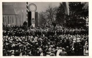 Kassa, bevonulás / entry of the Hungarian troops, Horthy