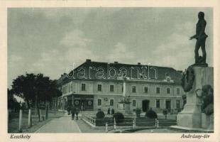 Keszthely, Andrássy tér, Magyar királyi posta és Távirati iroda (EK)