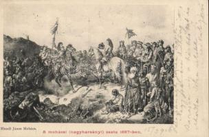 Mohácsi (nagyharsányi) csata, Blandl János / battle