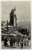 Sarajevo, mosque, market
