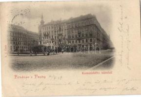1899 Praha, Prag; Komenského námesti / square (EK)