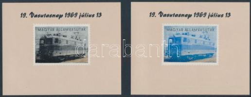 1969 19. Vasutasnap 4 klf levélzáró blokk