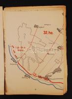 1949 Bp., A lövészezred támadásban való hadtápszolgálatával kapcsolatos megbeszélés jegyzőkönyve tér...