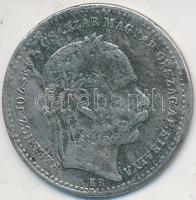 1868KB 20Kr Ag "Magyar Királyi Váltó Pénz" T:2-,3