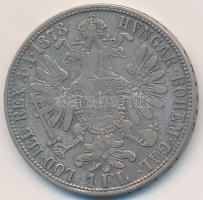 Ausztria 1878. 1Fl Ag "Ferenc József" T:3 Austria 1878. 1 Florin Ag "Franz Joseph" C:F