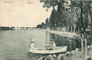 Siófok, parti sétány, Weisz Lipót (EB)