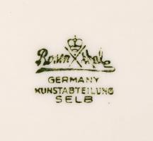 Rosenthal lófejes tálka, jelzett, hibátlan, d:18 cm