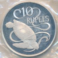 Seychelle-szigetek 1974. 10R Ag "II. Erzsébet" T:PP
Seychelles 1974. 10 Rupiah Ag "El...