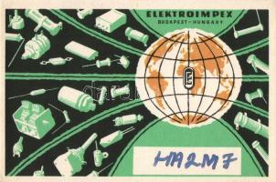 Elektroimpex, Budapest, QSL card