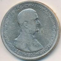 1930. 5P Ag "Horthy-jobbra" T:3 Adamo P8