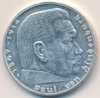 Német 3. Birodalom 1939A 2M Ag "Hindenburg" T:2 
German Third Reich 1939A 2 Marks Ag &quot...