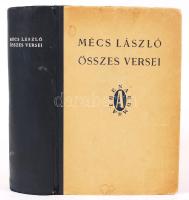 Mécs László: Összes versei, a költő által dedikált, sorszámozott példány, Athenaeum 1943