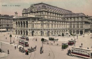 Vienna, Wien; K.K. Hofoper / opera house