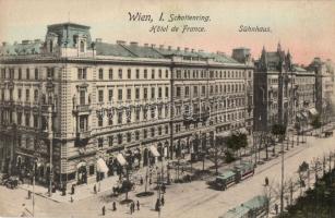 Vienna, Wien; Schottenring, Hotel de France, Sühnhaus
