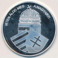 DN. "Nemzetünk nagyjai - Kossuth Lajos" Ag emlékérem (10,37g/0.999) T:PP Tanúsítvánnyal