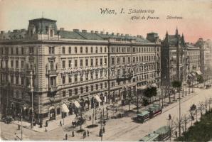 Vienna, Wien; Schottenring, Hotel de France, Sühnhaus (EK)