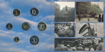 2006. 1Ft-100Ft "1956-os Forradalom" 7klf db dísztokos szettben T:PP