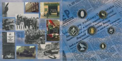 2006. 1Ft-100Ft "1956-os Forradalom" 7klf db dísztokos szettben T:PP