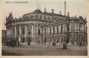 Vienna, Wien; K. K. Hofburgtheater / theatre (EK)