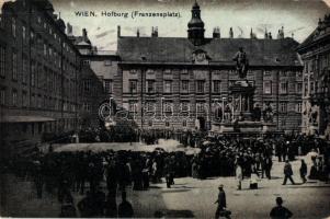 Vienna, Wien; Hofburg, Franzensplatz