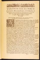 Vizsolyi Biblia I.-II. kötet. Facsimile kiadás. Bp. 1990. Magyar Helikon. Kiadói egészbőr kötésben, ...