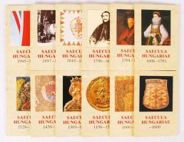 Saecula Hungariae I-XII. Válogatott írások a honfoglalás korától napjainkig 12 könyvben. Bp., 1985. Széchenyi Művészeti Központ Kiadói tékában Szép állapotban